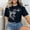 Black, variant on Boop Shark T-Shirt, Funny Shark Meme Tee, Surf Beach Ocean Shirt, Sea Life Graphic, Shark Lover Gift, Unisex Garment-Dyed Tee