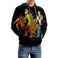 thumbnail image 6 of Scooby Doo Unisex Adult Sweatshirt Novelty Hoodie 3D Print Casual Sweater Jacket Pullover Hoodie Fall Winter Clothes 4XL, 6 of 8