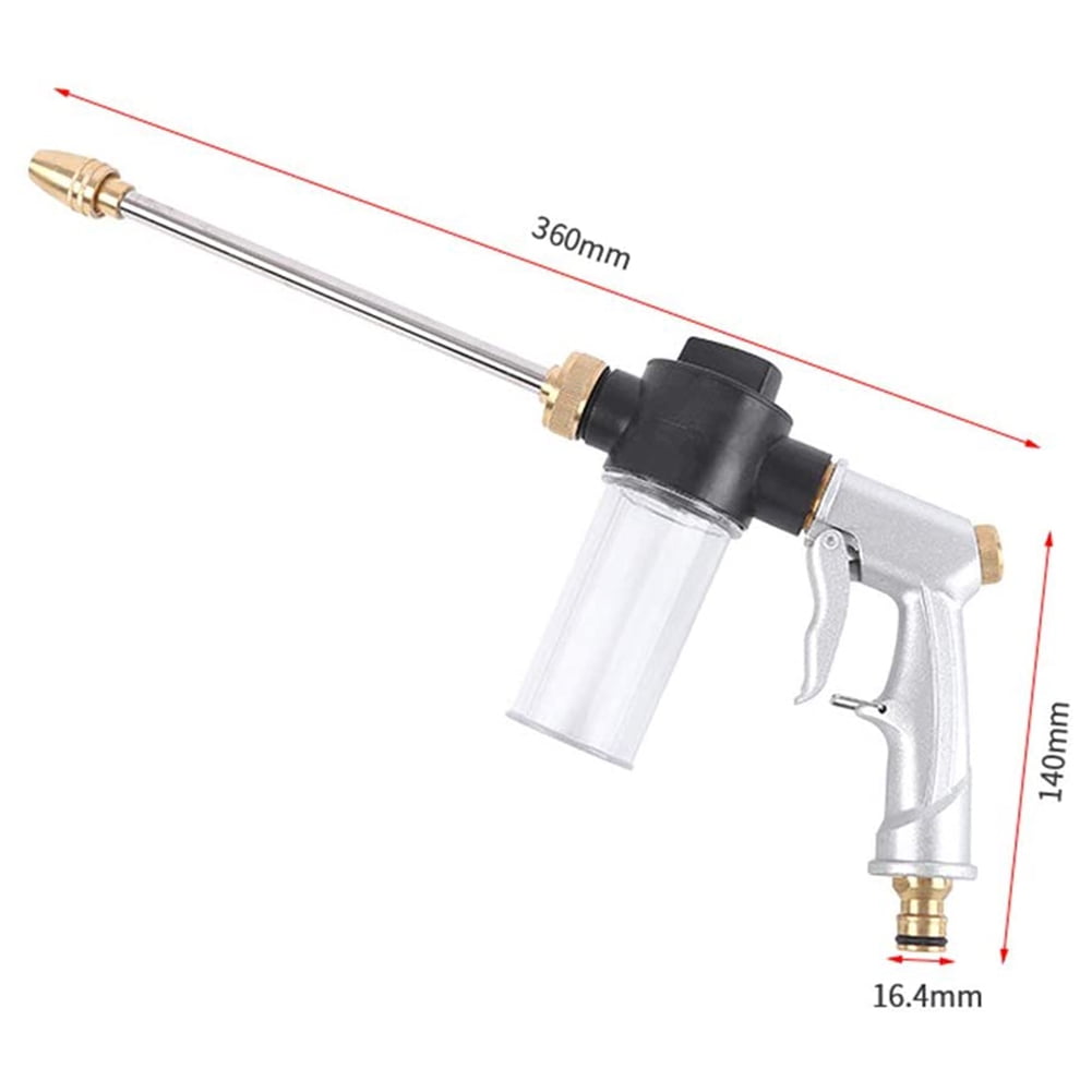 High Pressure Water Gun Washer Garden Hose Nozzle Spray Sprinkler Sprayer Tool High Pressure Water Gun Washer Garden Hose Nozzle Spray Sprinkler Sprayer Tool