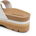 thumbnail image 6 of DREAM PAIRS Women's Platform Wedge Slide Sandals Slip on Comfortable Beach Sandals 2-Strap Cork Fashion Sandal with Arch Support, 6 of 6