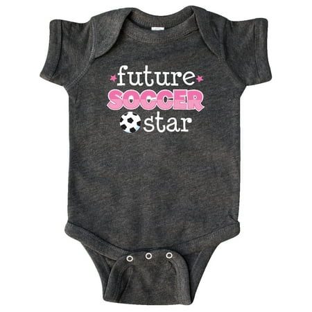 

Inktastic Future Soccer Player Girls Gift Baby Girl Bodysuit