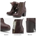 thumbnail image 3 of Bota DREAM PAIRS Silverado para Mujer con Tacón Grueso de 9 cm, 3 of 6