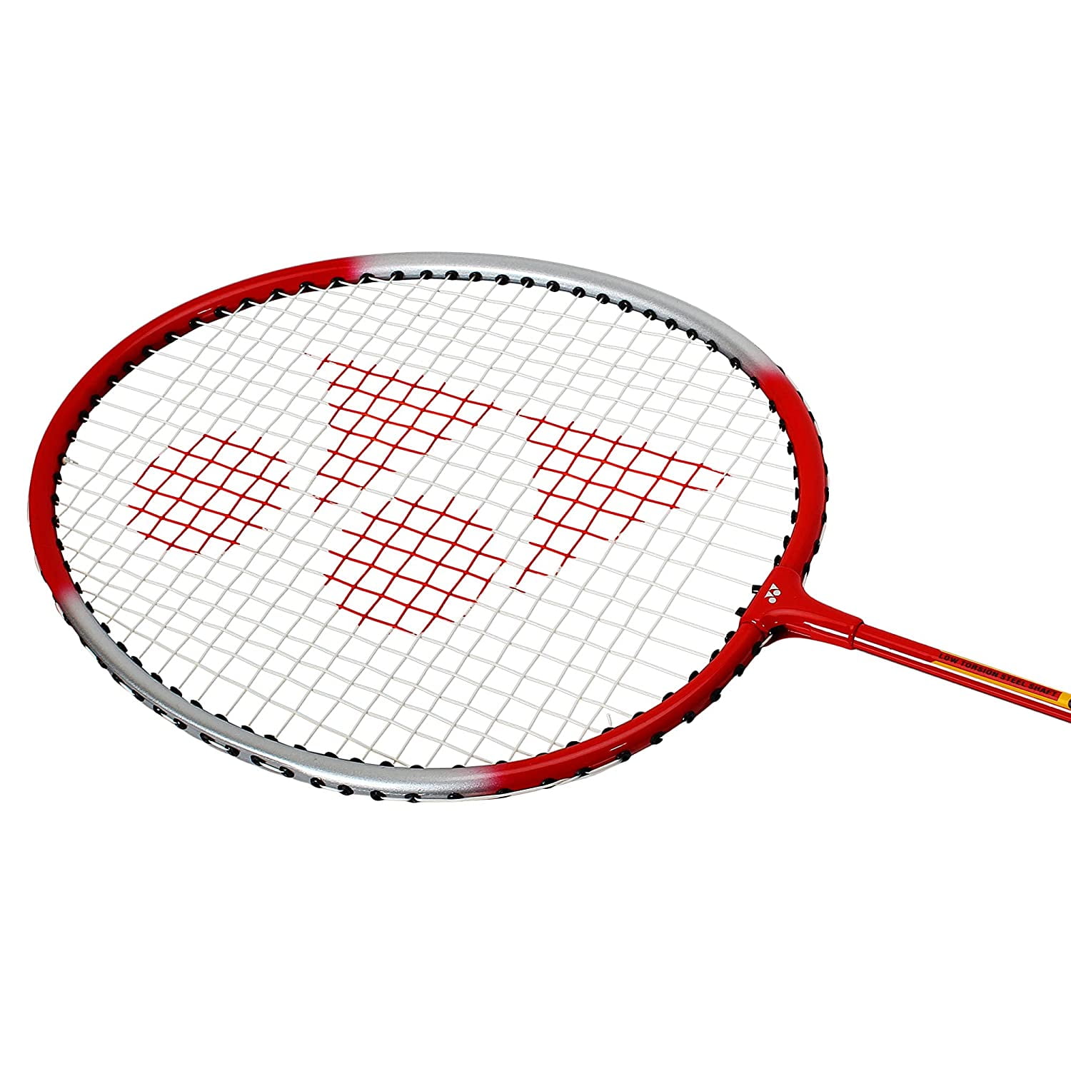 Yonex GR 303 Aluminium Blend Badminton Racquet with Full Cover, Red Set of 2