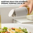 thumbnail image 4 of JingChun Glass Olive Oil Dispenser, Kitchen Oil and Vinegar Bottle with Easy Pouring Spout, Drip Free, Self Opening Lid, 4 of 8