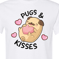 thumbnail image 4 of Inktastic Valentines Day Pugs & Kisses with Hearts T-Shirt, 4 of 5