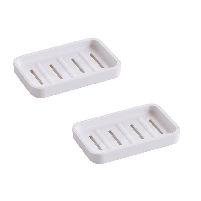 RV 2 uds baño creativo con tapa doble caja de jabón de asfalto baño simple jabonera hecha a mano jabonera cara jabonera Sailing Electrónica