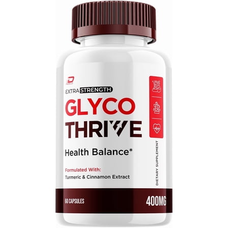 Glyco Thrive Capsules – GlycoThrive Natural Blend Glycogen Support, 1 Pack, 60 Capsules