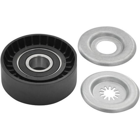 Accessory Belt Idler Pulley - Compatible with 2013 - 2020 Mercedes-Benz SL550 Base 4.7L V8 Gas 2014 2015 2016 2017 2018 2019