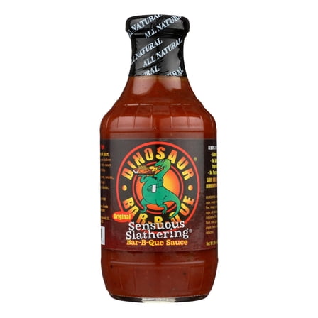 Dinosaur - Sensuous Slathering Bbq Sauce - Case Of 6 - 19 Fl Oz.