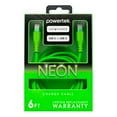 thumbnail image 7 of Liquipel Powertek Neon USB-C to USB-C - Green, 7 of 7