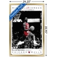 thumbnail image 2 of Michael Jordan - Dunk Wall Poster, 14.725" x 22.375" Framed, 2 of 4