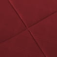 thumbnail image 5 of Unbranded 10-piece Solid Color Microfiber Comforter and Sheets Set Burgundy Queen 10 Pieces or More, 5 of 5