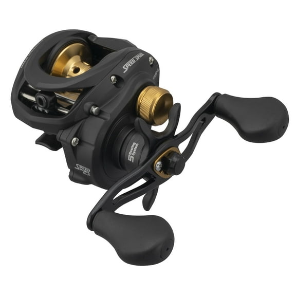 Lew's Classic Pro Speed Spool SLP Baitcast Fishing Reel, 7.5:1 Gear Ratio, Left-Hand Retrieve, Black