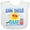 AA-White, variant on Inktastic San Diego Vacation Cute Beach Boys or Girls Baby Bib
