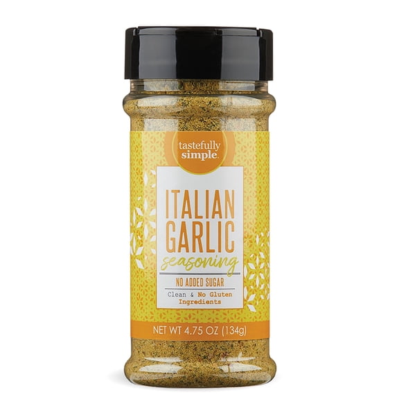 Tastefully Simple Italian Garlic Seasoning, 4.75 oz