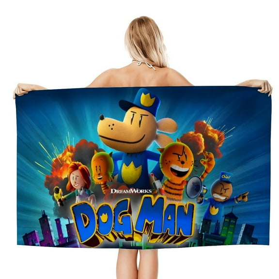 Beach Towel Bath Towels for Dog Man Kids Boys Girs Gifts Soft & Absorbent for Bathroom Travel Camping Vacation 20×40 inch
