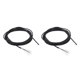thumbnail image 1 of Sonducket Cable de recogida de alambre de conexión de circuito de guitarra de 4 conductores blindado 24 AWG Tipo 1 2piezas, 1 of 6