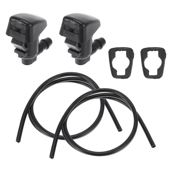 Kit de Buse de Lave-Brise pour Jeep Liberty Buses de Pulvérisation de Pare-Brise Raclette Laveuse Jet No.68260443AA 2 Pcs 1 Mètre Tuyau Fluide