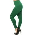 thumbnail image 3 of Women's Plus Size Banded Waist Leggings with Fleece Lining, 3 of 7