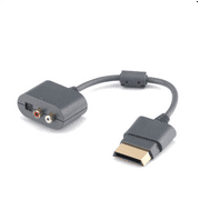 HDE RCA Optical Audio Cable Adapter for XBOX 360 + Slim For Sound Systems Head Sets