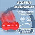 thumbnail image 6 of BESTSKY Exercise Ball,35.4"*17.7"*17.7" Balance Ball,Thickened Explosion-Proof Pilates Ball,Red, 6 of 7