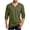 Army Green, variant on Mens Big and Tall Tshirts Long Sleeve V Neck Basic tee Summer Casual Plain Loose Shirts S-5XL