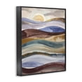 thumbnail image 2 of Stupell Industries Contemporary Layered Ocean Flow Black Framed Giclee Art, 11 x 14, by Alonza Saunders, 2 of 8