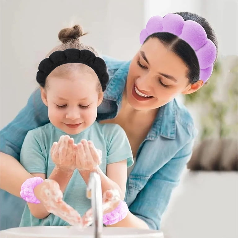 TISMOD Spa Headband and Wristband Set for Skincare Washing  display picture 1