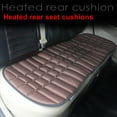 thumbnail image 4 of relayinert Car Backseat Heated Cushion Rear Chair Heating Pad Universal Mat Accessory Coffee, 4 of 6