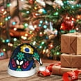 thumbnail image 6 of Salouo Colorful Mexican Flower for Christmas Hat for Kids Xmas Holiday Hat Santa Hat for Boys & Girls Festive Headwear Accessories Fit for Christmas/ New Year/Holiday/Party, 6 of 6