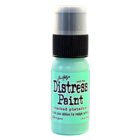 Ranger Tim Holtz Distress Paints 1 oz., Cracked Pistachio (Pack of 3)