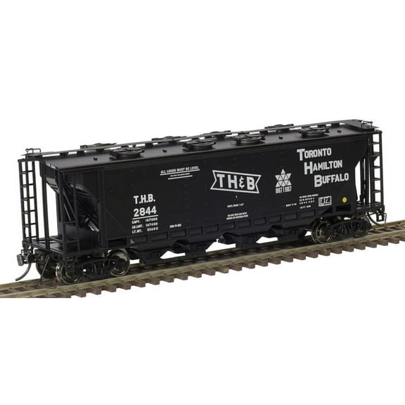 Atlas HO Scale Slab-Side Covered Hopper Toronto, Hamilton & Buffalo/TH&B #2845