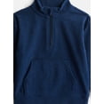 thumbnail image 2 of Wonder Nation Toddler Boys' Corduroy Quarter Zip Pullover Top, Sizes 12M-5T, 2 of 3