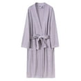 thumbnail image 4 of Kureaily Men's Robes Cloth Bathrobe Soft Kimono Bath Robe Spa For Men Long Loungewear With Pockets T-Shir t Pajama, 4 of 5