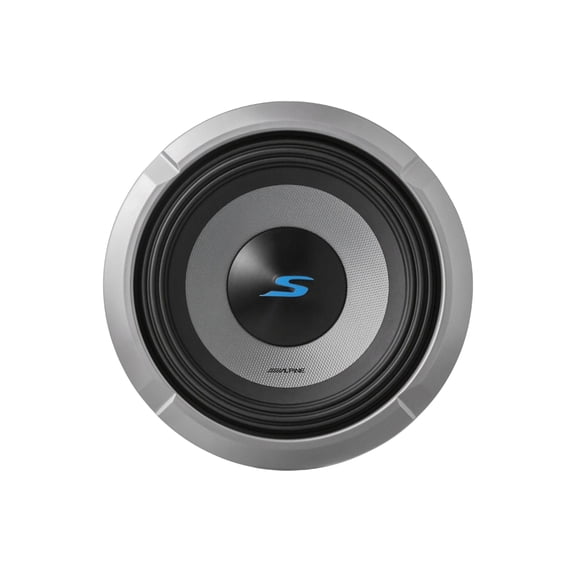 New Alpine S-Series S2-W8D2 8" Subwoofer with 2-Ohm Voice Coils and 900W Peak Power