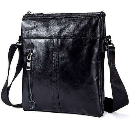 Men Messenger Bag Crossbody Men's Genuine Leather Shoulder Bag ...