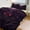 chudan, variant on 3PCS Simple Purple Ripple Duvet Cover Set Twin, 1 Duvet Cover And 2 Pillowcase, Duvet Cover for Kids Girls Boys And Teens