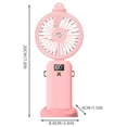 Jrocdr Spray Fan Portable Small Electric Fan Usb Spray Hat with Fan Built in Battery Operated