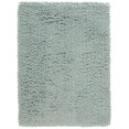 thumbnail image 1 of Linon Luxe Plush Shag Hand Tufted Polyester 8'x10' Rug in Aqua, 1 of 6