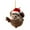 G, variant on DAMAI Forest Animal Acorn Ornaments With Christmas Hat Berry Pinecone, 2026 New Cozy Woodland Animal Christmas Tree Decor, 2D Flat Acrylic Pine Cone Animal Hanging Pendants for Xmas Nature Lovers