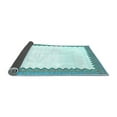 thumbnail image 2 of Ahgly Company Indoor Rectangle Solid Light Blue Modern Area Rugs, 4' x 6', 2 of 4