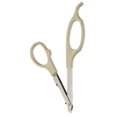thumbnail image 3 of MT Staple Remover Scissors Beige Plastic Handle 1-Count, 3 of 4