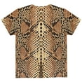 thumbnail image 2 of Halloween Rattlesnake Snake Snakeskin Costume All Over Youth T Shirt Multi YMD, 2 of 2