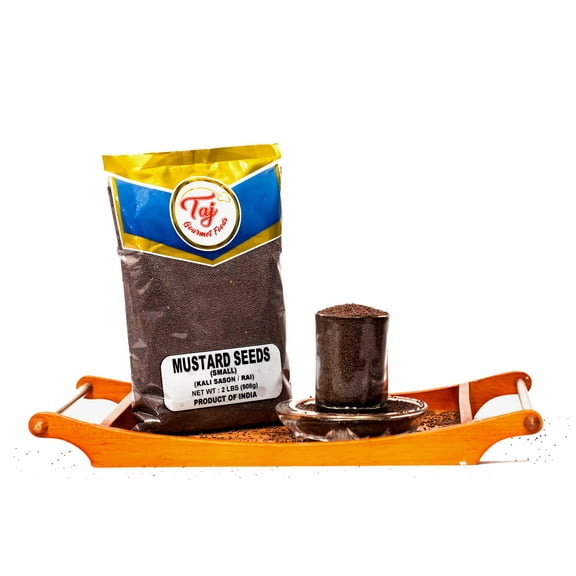 TAJ Premium Indian Mustard Seeds, Rai Sason, 200 grams