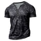 thumbnail image 4 of Blusas y camisas de manga corta con cuello en V Camisa casual de manga corta para hombre Camisa abotonada para hombre Camisa de manga corta Top/camiseta con cuello en V Tops para hombre, 4 of 5