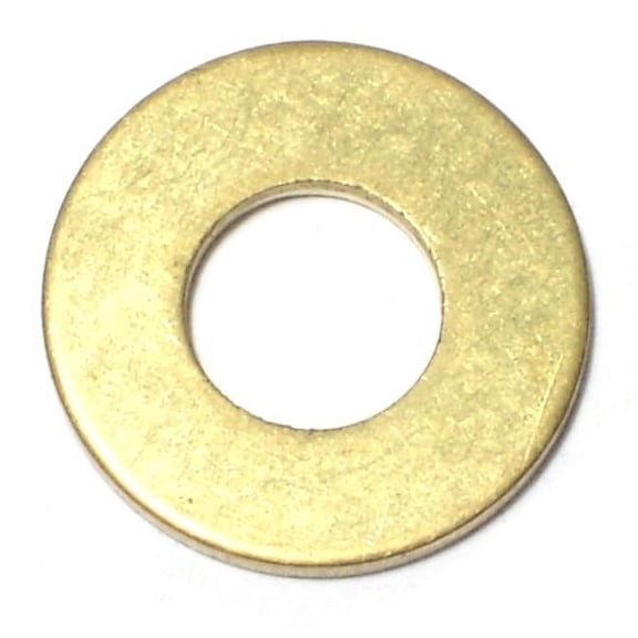 5/16" x 21/64" x 3/4" Brass S Pattern Flat Washers (20 pcs.)