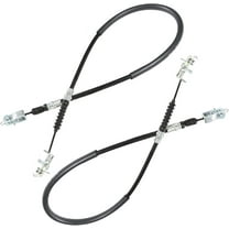 SEBLAFF 2 - Pack 42 Golf Cart Rear Brake Cable Driver & Passenger Side Replacement for 1981 - 1999 Club Car DS