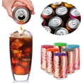 thumbnail image 4 of Silicone soda can lids, 6-pack reusable lids for soda/beverage/beer cans, 4 of 5