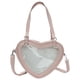 thumbnail image 1 of 2094 Uniforme Japonés JK PVC Transparente + PU Lolita Bolso Dolor Amor en Forma Corazón Bolso Hombro Lindo para Niña (rosa) Rosa, 1 of 9