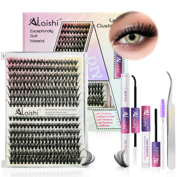 Kit de extensión de pestañas AILAISHI Lash Clusters 9-16 mm 280 unidades